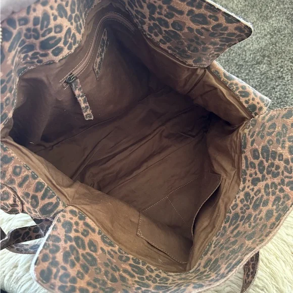 Leopard Print Women's Bag - Picture 3 of 3